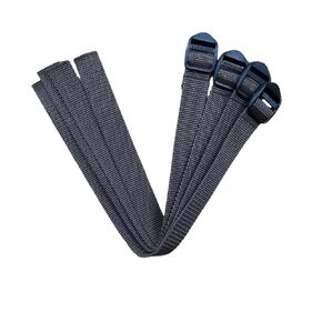 Pack of 4 Heavy Duty BROWN Gear/Utility Cinch Straps - Pick Your Length