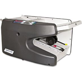 Martin Yale 1711 Ease-To-Use Paper Folding Machine, 9,000 Sheets Per Hour, Feed Tray Capacity 150 Sheets, Fold Types: Letter Fold, Half Fold, Z-Fold, Double Parallel Fold, Gate Fold, Church Fold