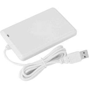 TOPINCN 13.56MHZ Card Reader Nonslip Back Design USB Drive Access Card Reader Portable Size for Mobile Phone (125Khz ID Card)