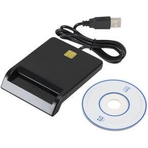 2pcs ID card reader Fit for Smart tax declaration bank ID CAC DNIE ATM IC SIM Smart