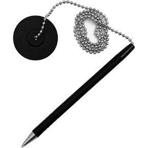 Huron Black Pen with Chain (6/25/100) (6)