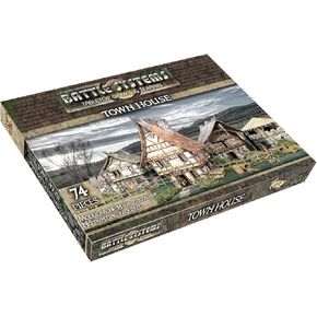 Battle Systems Fantasy Terrain Town House - 28-35mm DND D&D RPG Wargames Historical/Fantasy Card Scenery