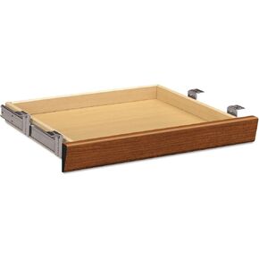 HON 1522H Laminate Angled Center Drawer, 22w x 15 3/8d x 2 1/2h, Bourbon Cherry