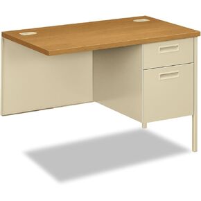HON P3235RCL Metro Classic Series Workstation Return, Right, 42w x 24d, Harvest/Putty