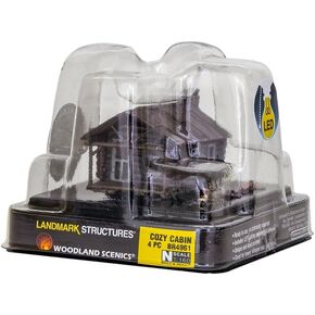 WOODLAND SCENICS BR4961 Cozy Cabin N Scale WDS4961