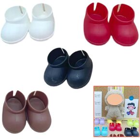 17cm Doll Shoes, Dress Up Cute Fashion Replacement Shoes Suitable for 15cm Doll Accessories.