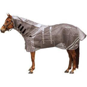 Schneiders Mosquito Mesh II Adjusta-Fit Horse Fly Sheets | Insect & UV Protection for Horses | Durable 350D Mesh | Reflective Safety Stripes