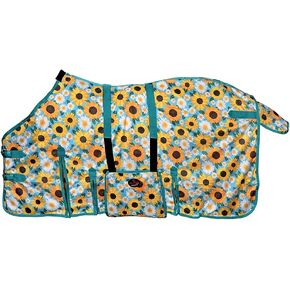 HILASON Horse Fly Sheet - Summer Spring UV Protection Mesh Bug Mosquito FlySheet for Horses | Mosquito Horse Fly-Sheet