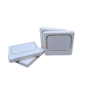Hydroponic Gardening DIY, End Caps, 6 Vinyl Downspout End Caps, 3x4 Inch