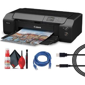 Canon ImagePrograf Pro-310 Wireless Inkjet Printer | 13 "طباعة الصور بلا حدود | Lucia Pro II Pigment Ink | للفنون الجميلة والتصوير الفوتوغرافي (6858C002)