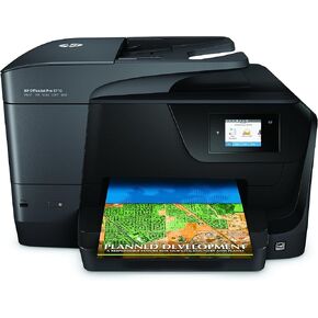 HP OfficeJet Pro 8710 Wireless All-in-One Photo Printer with Mobile Printing, Instant Ink ready (M9L66A) (Renewed)