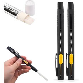 Heat Erasable Fabric Marker Pen for Sewing & Quilting - Washable & Refillable, Perfect for Embroidery, Cotton, Knitted Fabrics - DIY Sewing Tools & Accessories (2Pens + 40 Premium Refills)