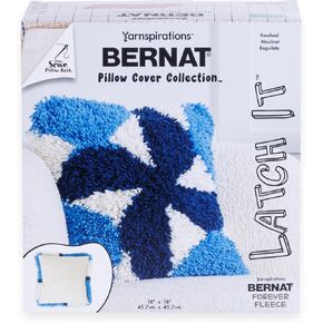 Bernat Latch It Pillow-Pinwheel
