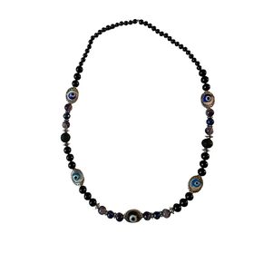 Handmade Evil Eye Protection and Healing Necklace 17 Inches