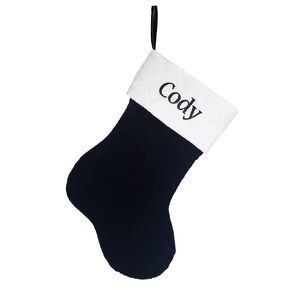 Personalized Velvet Christmas Stockings by Pretties Please (Red Velvet)