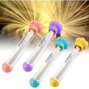Firework Water Guns - Romantic Couples Firework Style High-Pressure Pull-Out Water Guns for Bath, Pool, Party, Summer Outdoor Fun - 4 Pcs