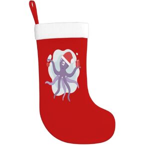 Christmas Stockings American Flag Hanging Stockings for Family Xmas Decoration Holiday Party Decor