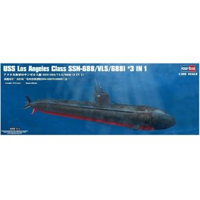 Hobby Boss USS Los Angeles Class SSN-688/VLS/688I 3-in-1 Boat Model Building Kit