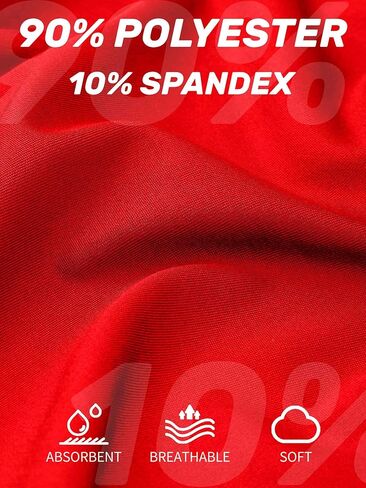 مجموعة من 6 شورتات رياضية للأولاد من ريسينتا، مجموعة من 6 شورتات كرة السلة للأولاد مع جيوب، شورتات جري نشطة سريعة الجفاف in Kuwait