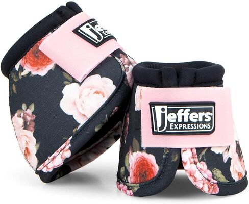 Jeffers Equine No Turn Bell Boots for Horses, Pair, Medium | Bloomin Toolin in Kuwait