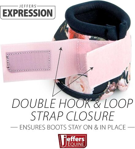 Jeffers Equine No Turn Bell Boots for Horses, Pair, Medium | Bloomin Toolin in Kuwait