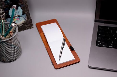 LaserGram Mini Padfolio with Notepad and Pen, Baseball Ball, Personalized Engraving Included (Black with Silver) in Saudi Arabia