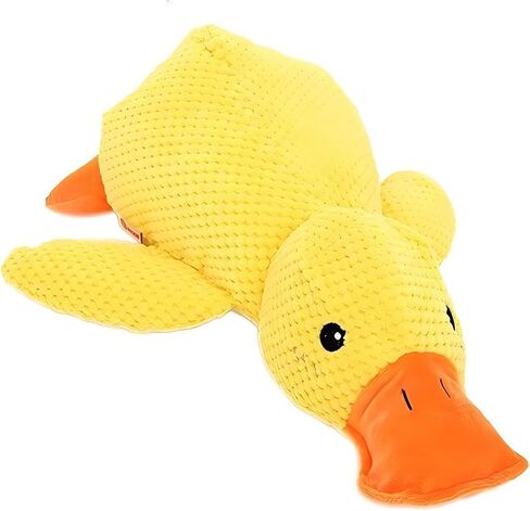 لعبة Ducky Duck Dog Toys Pet Comfort Toy مع Quack-Quack تصاحب لعبة نوم محشوة للكلاب الصغيرة والقطط (أصفر ، صغير الحجم) in Kuwait