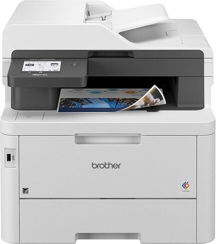 Brother MFCL3780CDW Wireless Digital Color All-in-One Laser Printer, Single Pass Duplex Copy & Scan | Includes 2 Month Refresh Subscription Trial ¹ Amazon Dash Replenishment Ready (Renewed Premium) in Saudi Arabia