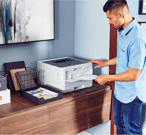 Brother HLL3220CDW Wireless Compact Color Laser Printer, Duplex and Mobile Device Printing | Includes 2 Month Refresh Subscription Trial¹, Amazon Dash Replenishment Ready (Renewed Premium) in Saudi Arabia
