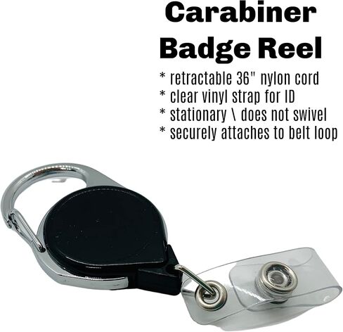 Ain't No Rest for The Wicked Badge Reel, Retractable Funny Halloween ID Holder, Witch Name Tag Clip (carabiner) in Saudi Arabia