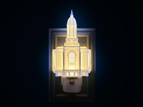 Bountiful Utah LDS Temple Night Light (Plug-in, LED) in Saudi Arabia