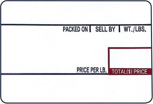 VisionTechShop LST-8010 Printing Scale Label, 58 x 40 mm, UPC 36 Rolls Per Case. Lower Price Than 12 Rolls. Try it. in Saudi Arabia
