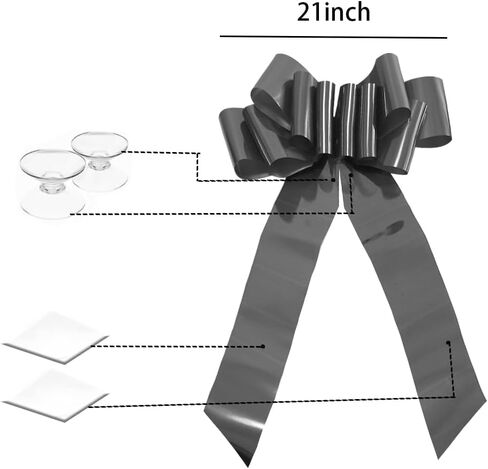 Happy Birthday Car Bow,30 Inch Big Car Bow for car,new House,Birthday Gift,Birthday Party and Other Gifts and Scene Decoration in Saudi Arabia