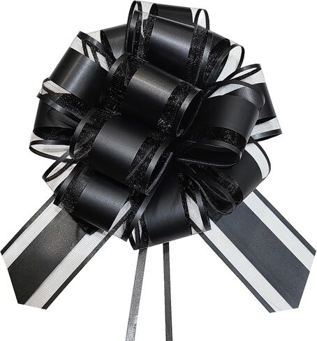 Bows for Gift Wrapping, 6 Inch Gift Bows with Mixed Colors Gift Wrap Bows for Baskets, Wedding, Decoration, Valentines Day, Birthday, Anniversary, 6PCS in Kuwait