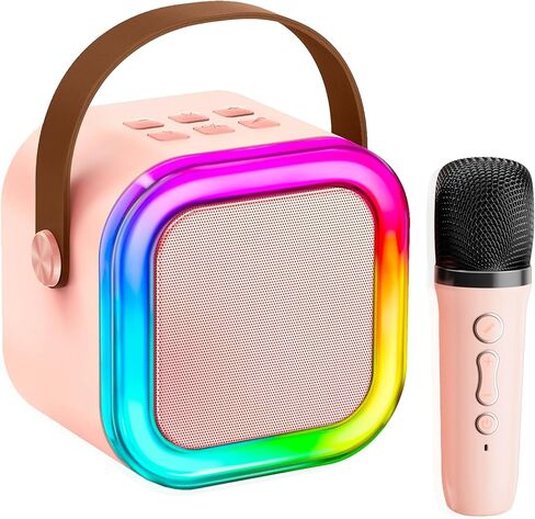 KTV Machine for Kids， High Sound Quality with Easy Connectivity (Black - 1 Mic) in Saudi Arabia