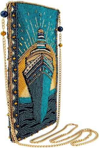 Mary Frances Crossbody Phone Bag Featuring On Board & Midnight Cruise, Perfect for Storing Credit Cards, Phone, & Keys in Kuwait