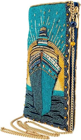 Mary Frances Crossbody Phone Bag Featuring On Board & Midnight Cruise, Perfect for Storing Credit Cards, Phone, & Keys in Kuwait