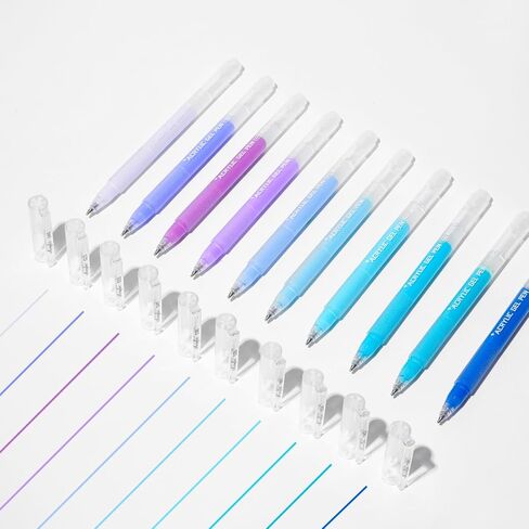 ROSYMENG 10 Colors Acrylic Gel Pens Set, Big-Capacity Ink Acrylic Paint Pen for Adults Coloring Books, Waterproof Paint Markers for Canvas, Rock, Wood, Drawing Doodling, Ceramic, Fabric, DIY Crafts in Kuwait