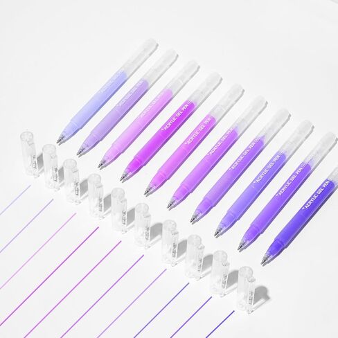 ROSYMENG 10 Colors Acrylic Gel Pens Set, Big-Capacity Ink Acrylic Paint Pen for Adults Coloring Books, Waterproof Paint Markers for Canvas, Rock, Wood, Drawing Doodling, Ceramic, Fabric, DIY Crafts in Kuwait