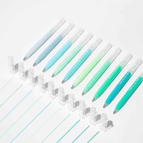 ROSYMENG 10 Colors Acrylic Gel Pens Set, Big-Capacity Ink Acrylic Paint Pen for Adults Coloring Books, Waterproof Paint Markers for Canvas, Rock, Wood, Drawing Doodling, Ceramic, Fabric, DIY Crafts in Kuwait