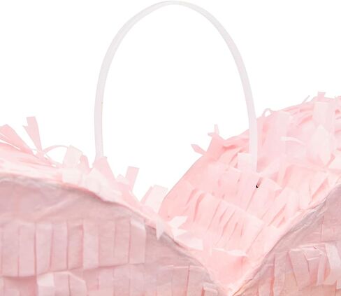 Sparkle and Bash Pull String Heart Pinata for Birthday Party, Rose Gold Foil Decorations (15.7 x 13 x 3 In, Small) in Kuwait