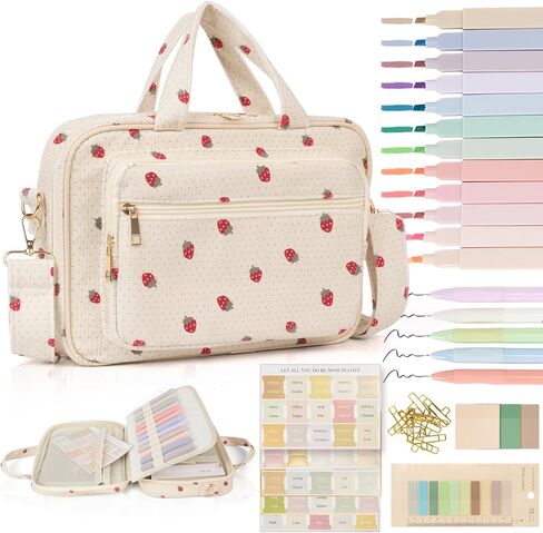 قضية تغطية الكتاب المقدس للنساء لدراسة الكتاب المقدس منظمات حقائب الكتاب المقدس الكبرى الحمل الحمل للكتاب المقدس للفتيات الهدايا المسيحية للنساء (قفزة حمراء ، كبيرة) in Kuwait