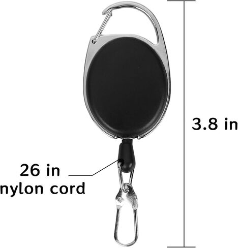 Fly Fishing Retractor for Anglers Vest Pack Tool Gear Assortment Combo 5pcs in Pack in Saudi Arabia