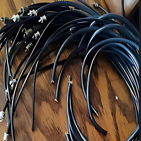 Leather Necklace Cord for Men Women Silver Alpaca Lobster Clasp Black Leather Adjustable Necklace in Saudi Arabia