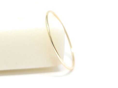 10k Solid Gold Very Thin Stacking Ring (yellow-gold, 5.5) in Kuwait