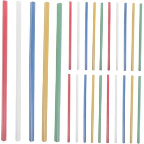 Homoyoyo 25pcs Presentation Binder Sliding Bars Effortless Binding for Documents and Reusable File Covers Slide Grip