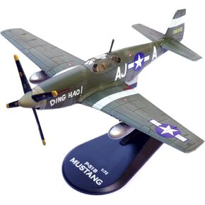 Zezefufu 1:72 سبيكة WWII USAAF P-51B Mustang Fighter 365th FS 345th FG Model