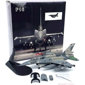 ZEZEFUFU 1:72 Alloy Hellenic Air Force F-16D Mira Figher Plane Model Aviation Science Model