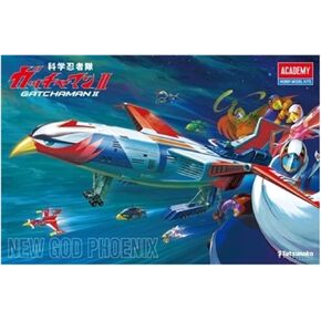 Academy 15776 New God Phoenix (Gatchaman II) مع مجموعة وحدة LED