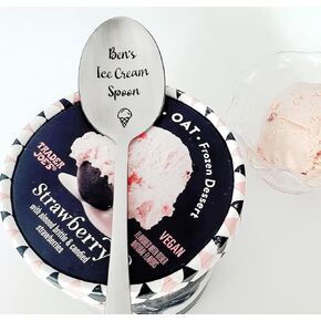 Personalized Spoon for Ice Cream - Custom Ice Cream Spoon - Engraved Ice Cream Spoon - Ice Cream Spoon for Him - Ice Cream Gift for her